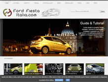 Tablet Screenshot of fordfiestaitalia.com